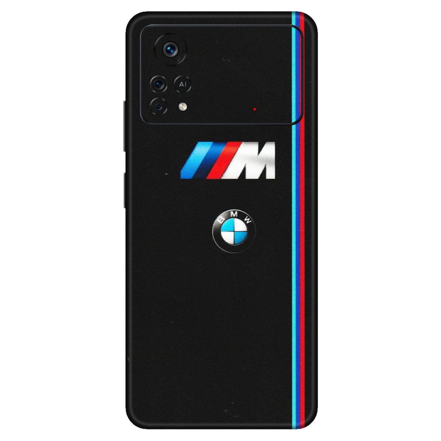 POCO Phone Skins (All Models) - Styling With Black BMW - Matte Finish (M-74) Poco X4 PRO (5G)