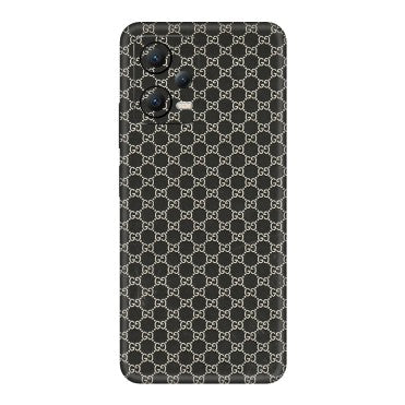 POCO Phone Skins (All Models) - Black G Print - 3D Embossed Finish (L-109) Poco X5 (5G)