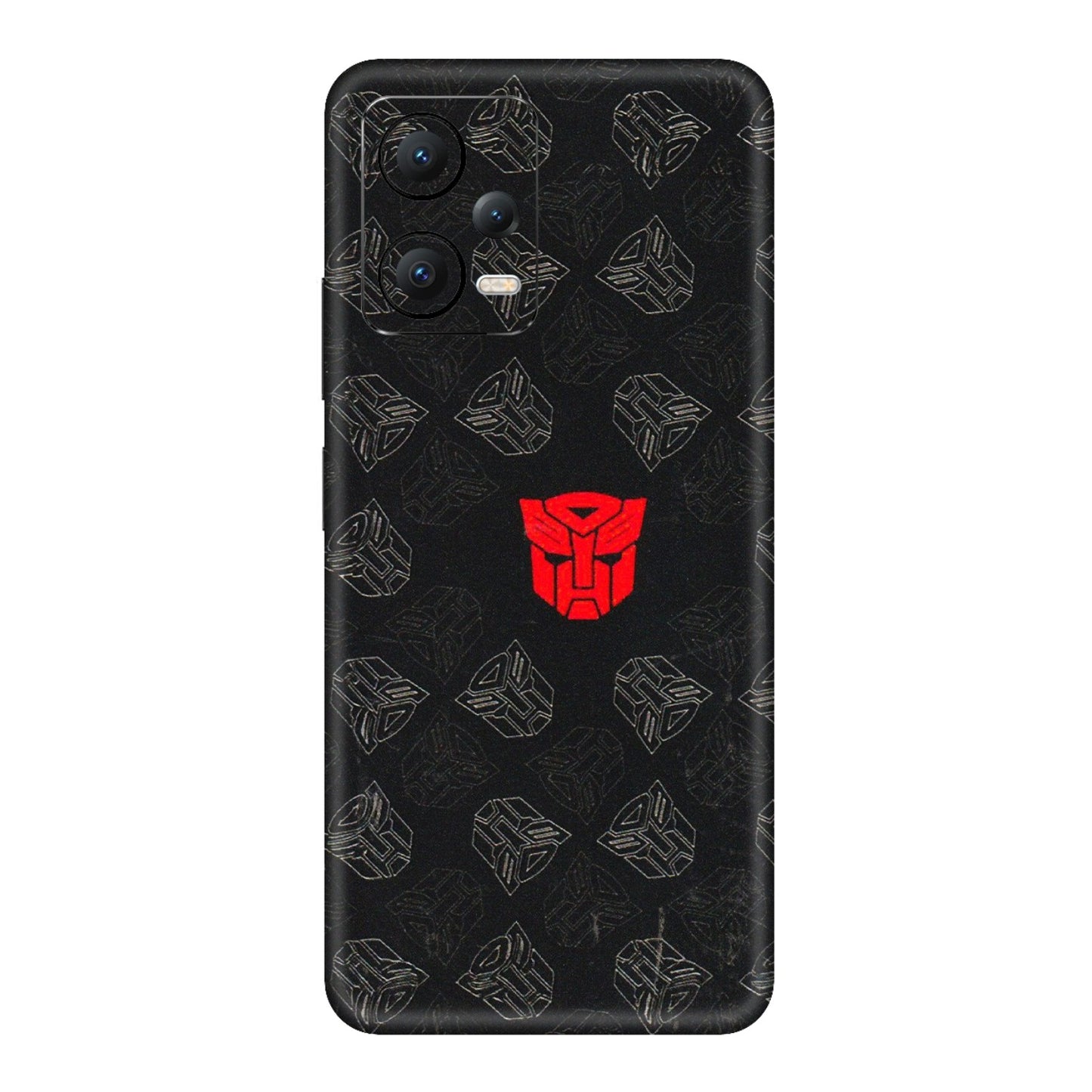 POCO Phone Skins (All Models) - Transformers Devastation - 3D Embossed Finish (L-301) Poco X5 (5G)