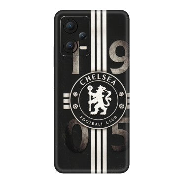 POCO Phone Skins (All Models) - Chelsea Fan Club - 3D Embossed Finish (L-36) Poco X5 (5G)