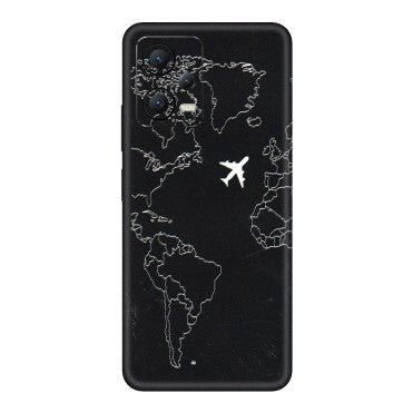 POCO Phone Skins (All Models) - Never Ending Travel - 3D Embossed Finish (L-79) Poco X5 (5G)