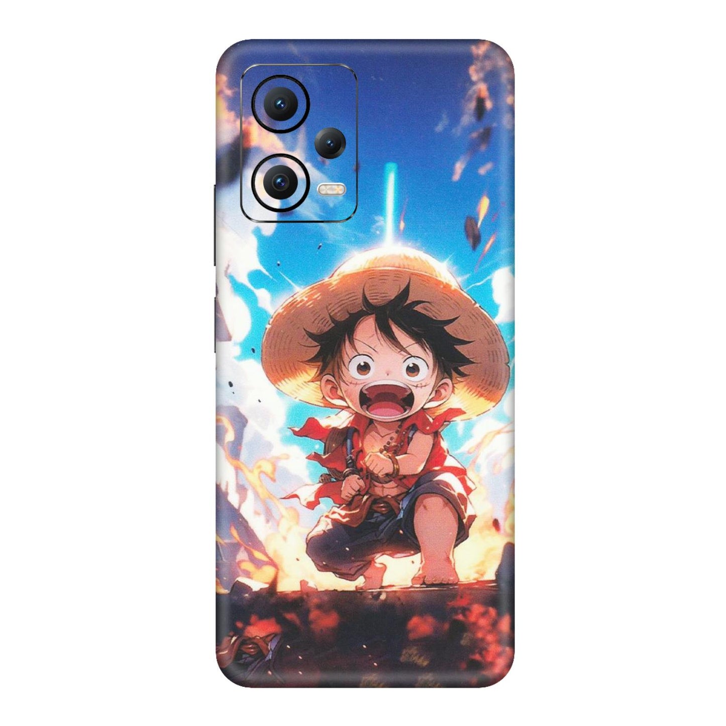 POCO Phone Skins (All Models) - Toon One Piece Cute Character - Matte Finish (M-35) Poco X5 (5G)