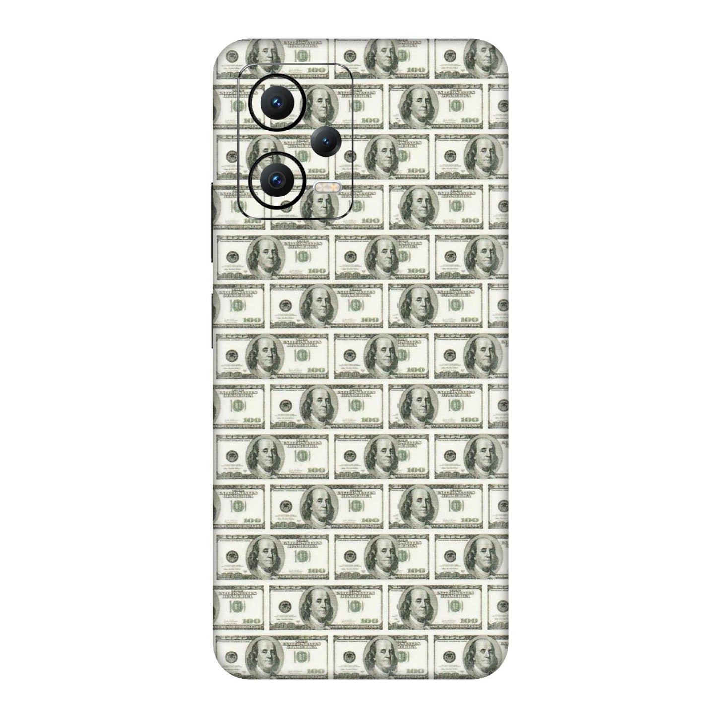 POCO Phone Skins (All Models) - I Love Dollars - Matte Finish (M-40) Poco X5 (5G)