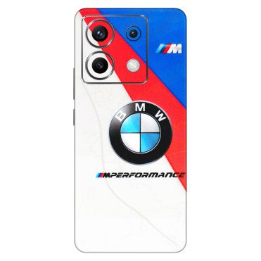 POCO Phone Skins (All Models) - BM Performance Car Lover - 3D Embossed Finish (L-10) Poco X6 (5G)