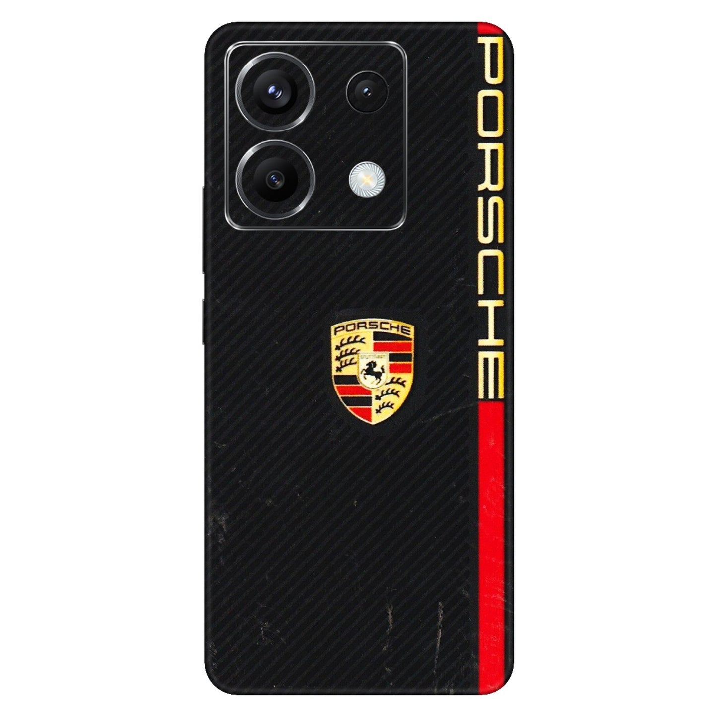 POCO Phone Skins (All Models) - Premium Porsche - 3D Embossed Finish (L-225) Poco X6 (5G)