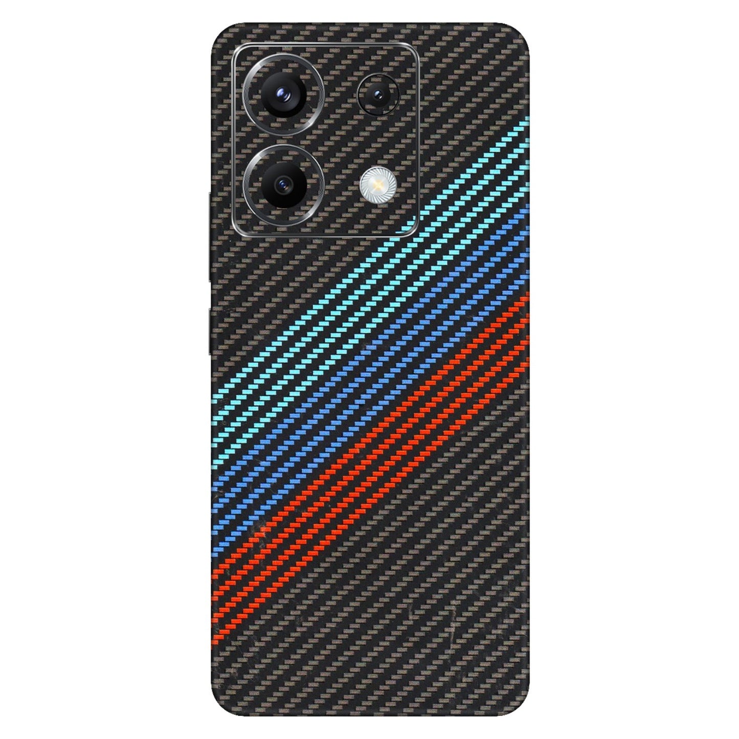 POCO Phone Skins (All Models) - Carbon BM - 3D Embossed Finish (L-302) Poco X6 (5G)
