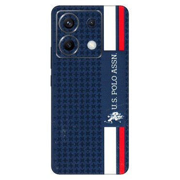 POCO Phone Skins (All Models) - US POLO Designer Brand - 3D Embossed Finish (L-65) Poco X6 (5G)