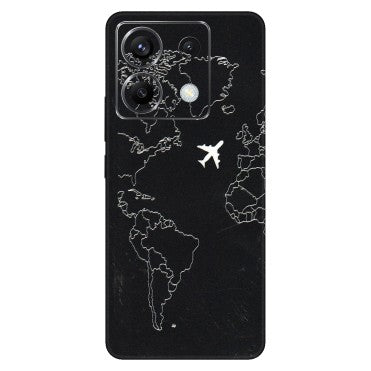 POCO Phone Skins (All Models) - Never Ending Travel - 3D Embossed Finish (L-79) Poco X6 (5G)
