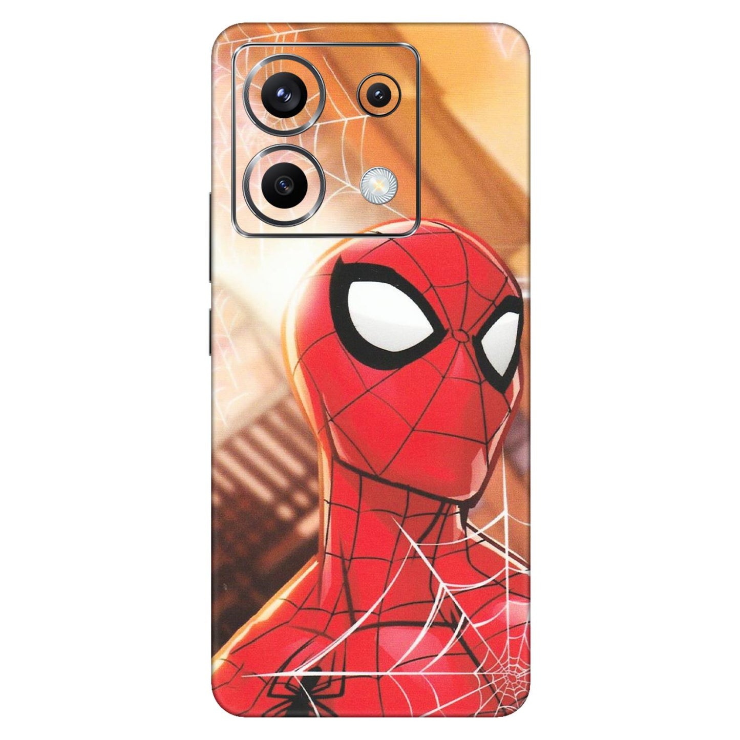 POCO Phone Skins (All Models) - Spiderman Face New - Matte Finish (M-41) Poco X6 (5G)