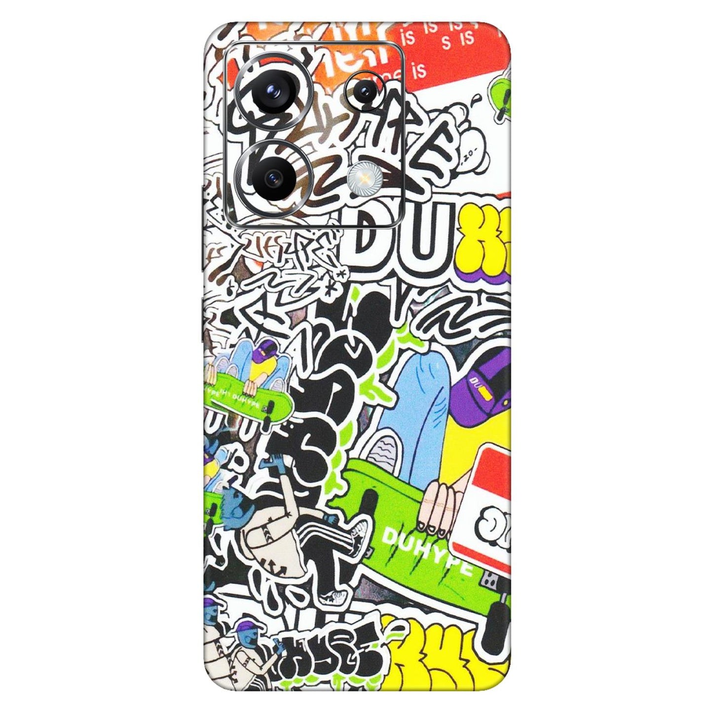 POCO Phone Skins (All Models) - Dope Graffiti - Matte Finish (M-61) Poco X6 (5G)