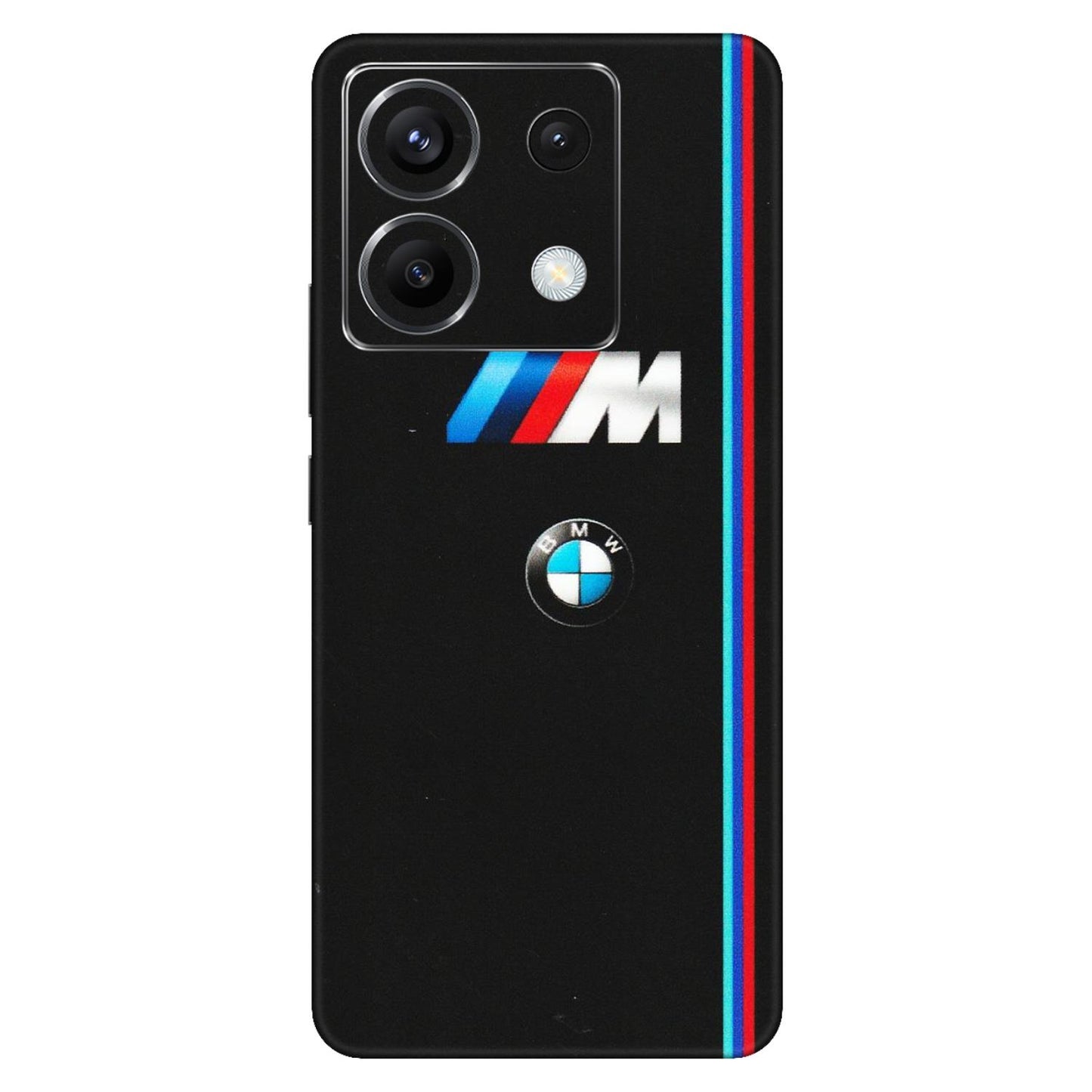 POCO Phone Skins (All Models) - Styling With Black BMW - Matte Finish (M-74) Poco X6 (5G)
