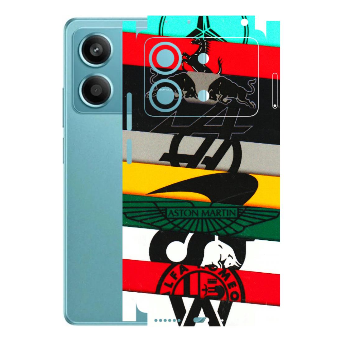 POCO Phone Skins (All Models) - Multi Designer Brands - 3D Embossed Finish (L-187) Poco X6 NEO (5G)
