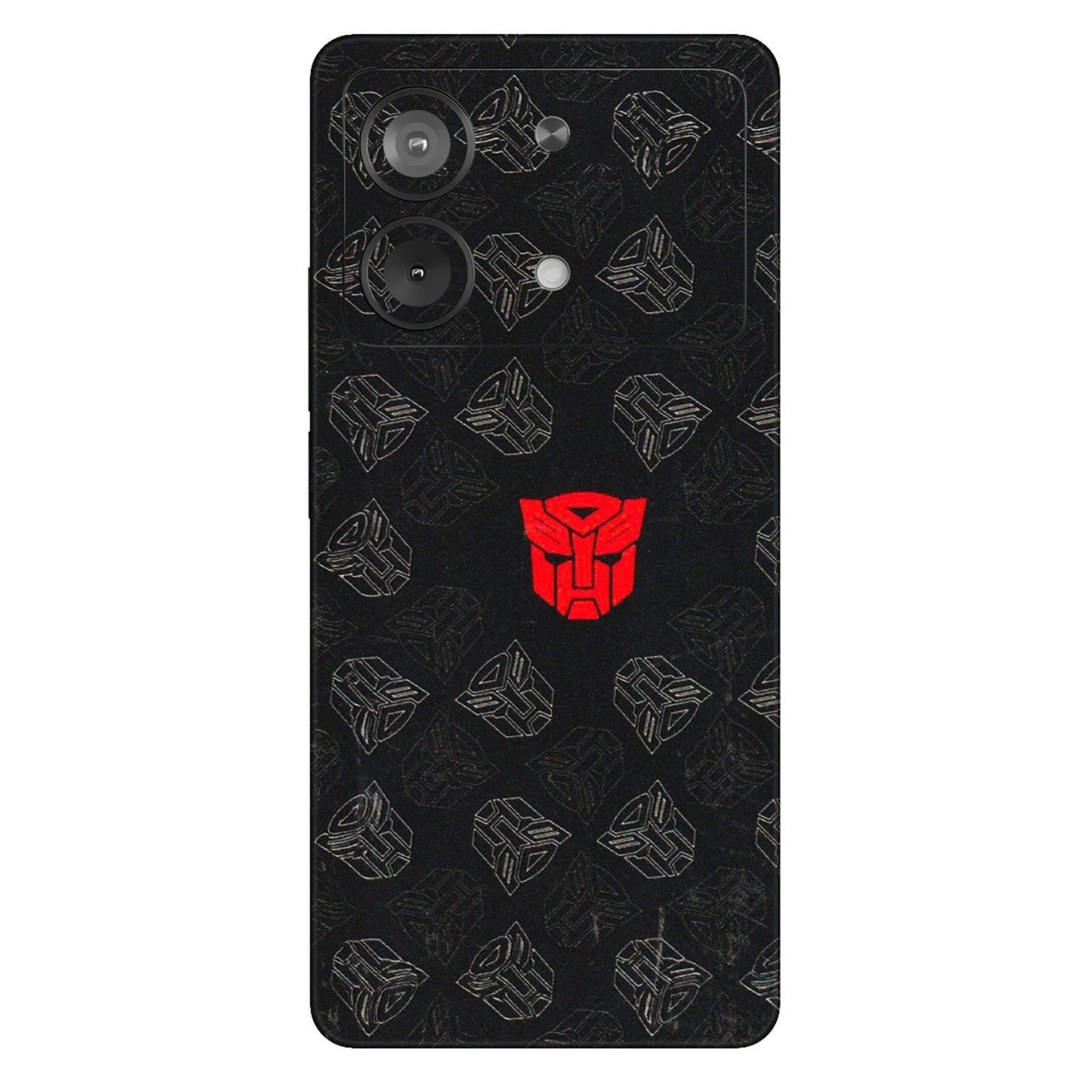 POCO Phone Skins (All Models) - Transformers Devastation - 3D Embossed Finish (L-301) Poco X6 NEO (5G)