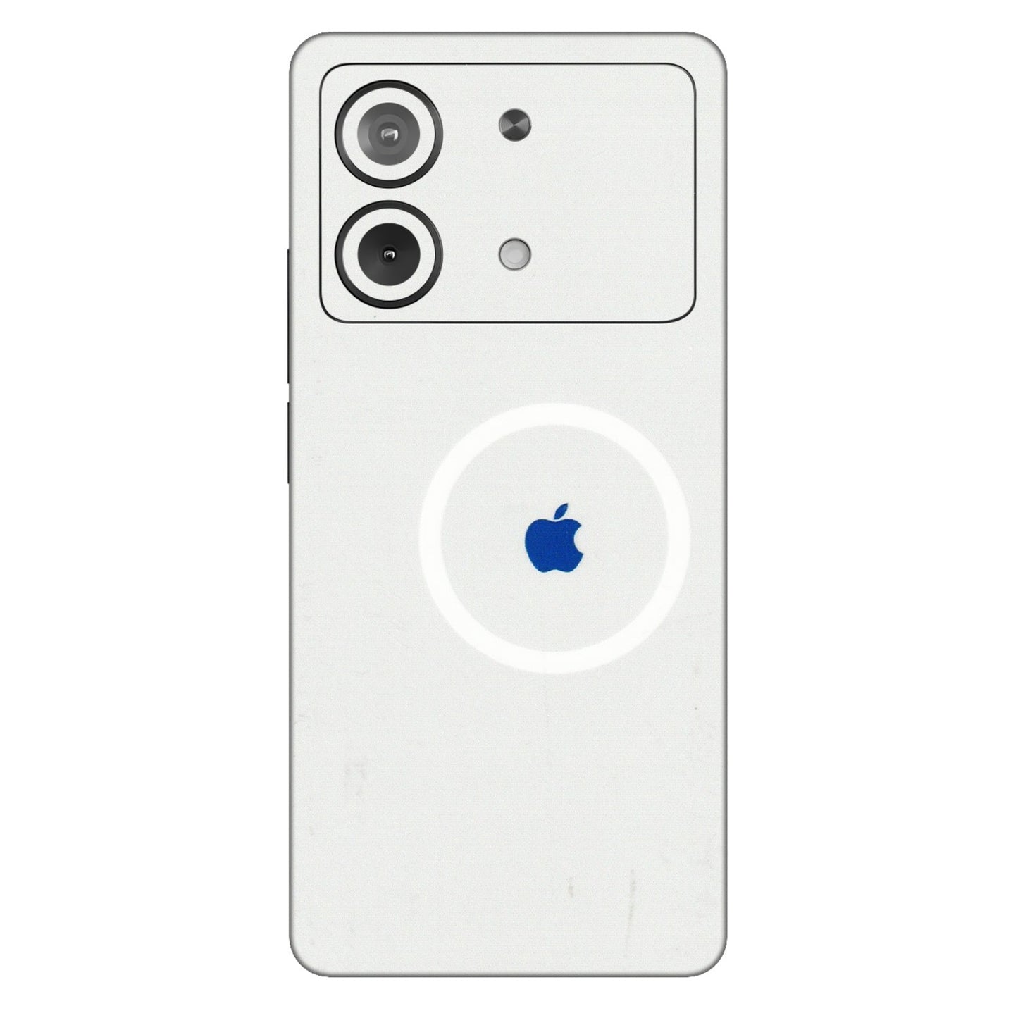 POCO Phone Skins (All Models) - iPhone Magsafe Logo - 3D Embossed Finish (L-320) Poco X6 NEO (5G)