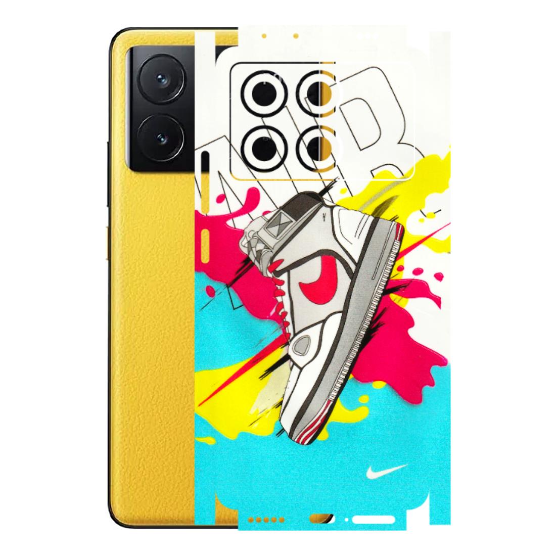 POCO Phone Skins (All Models) - Sneaker - 3D Embossed Finish (L-207) Poco X6 PRO (5G)