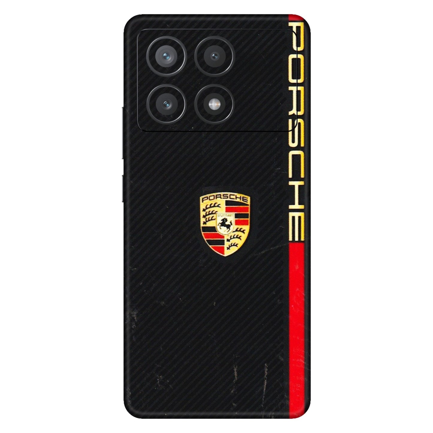 POCO Phone Skins (All Models) - Premium Porsche - 3D Embossed Finish (L-225) Poco X6 PRO (5G)