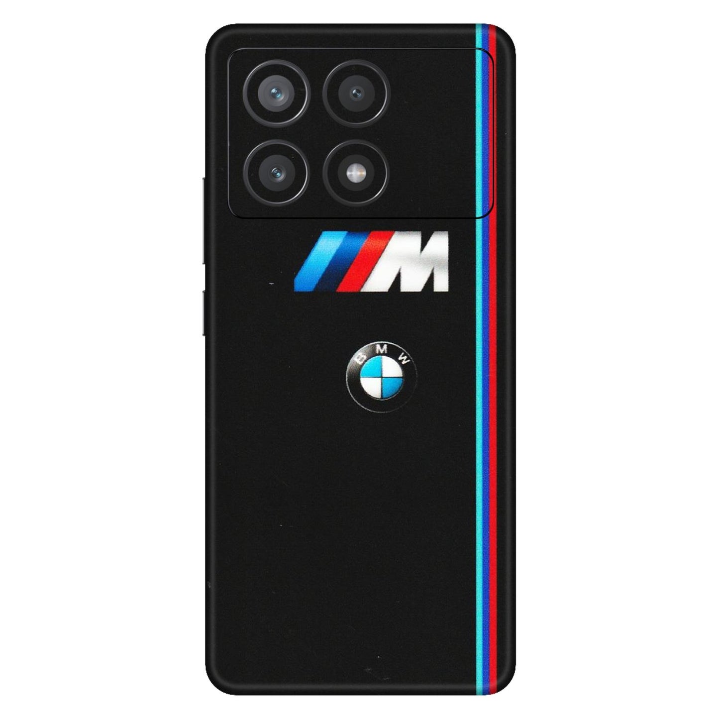 POCO Phone Skins (All Models) - Styling With Black BMW - Matte Finish (M-74) Poco X6 PRO (5G)