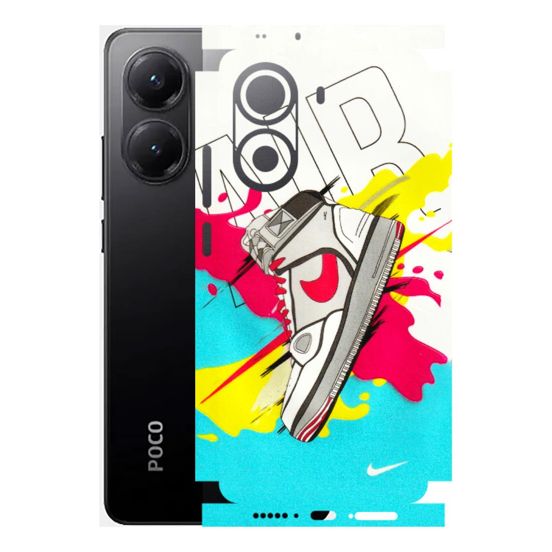 POCO Phone Skins (All Models) - Sneaker - 3D Embossed Finish (L-207) Poco X7 PRO