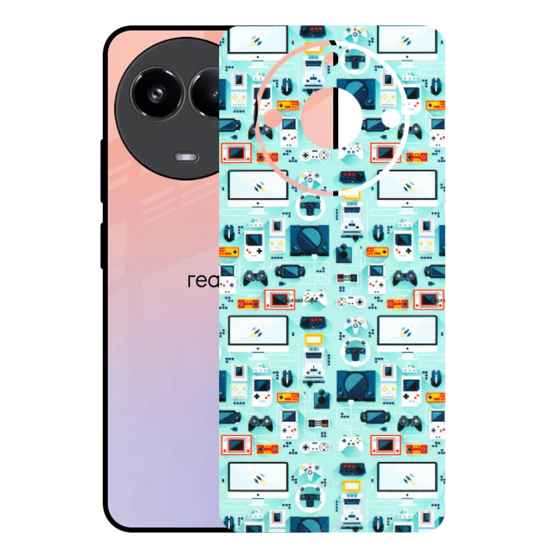 Realme Phone Skins (All Models) - Gadgets Doodle - 3D Embossed Finish (L-184) Realme 11 (5G)