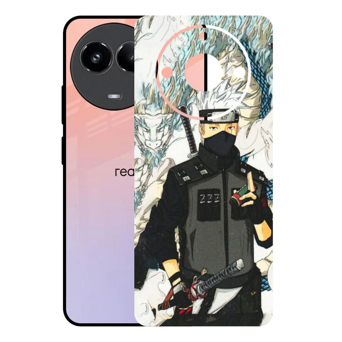 Realme Phone Skins (All Models) - Kakashi Hatake Naruto Anime - 3D Embossed Finish (L-46) Realme 11 (5G)
