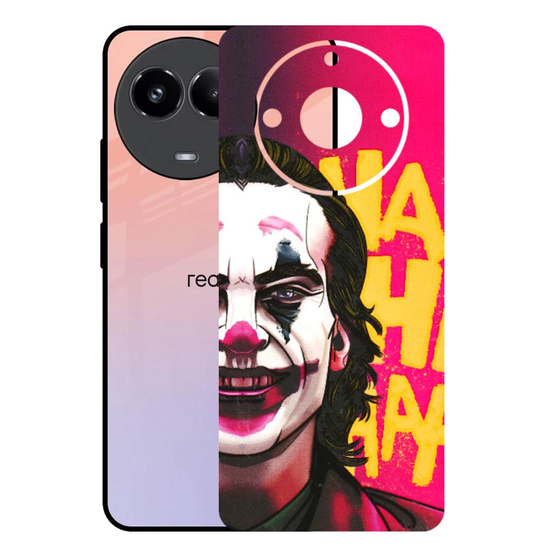 Realme Phone Skins (All Models) - Joker Evil Laugh - 3D Embossed Finish (L-97) Realme 11 (5G)