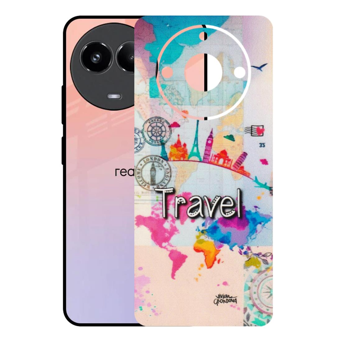 Realme Phone Skins (All Models) - Travel The Wonders - Matte Finish (M-108) Realme 11 (5G)