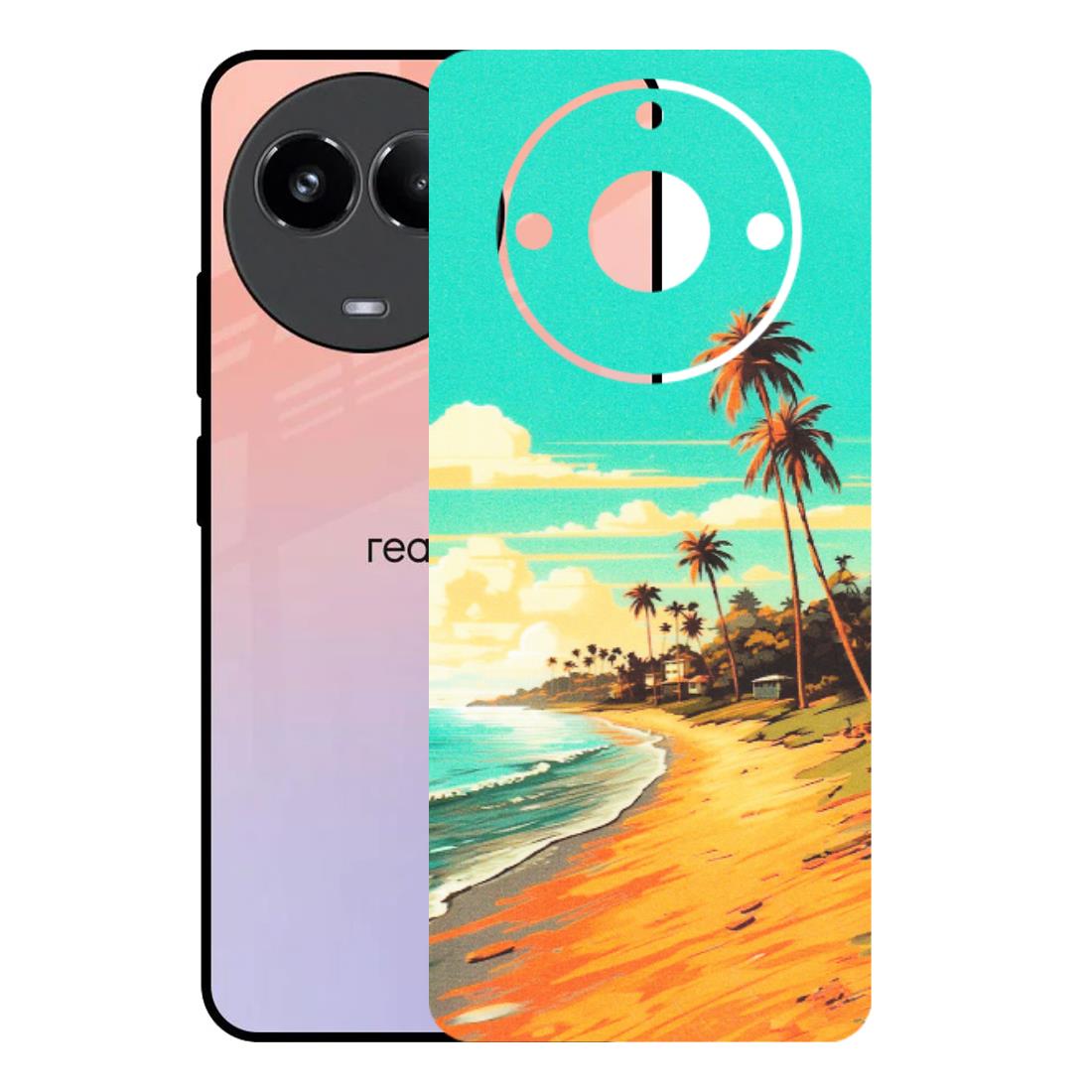 Realme Phone Skins (All Models) - Miami Beach - Matte Finish (M-136) Realme 11 (5G)