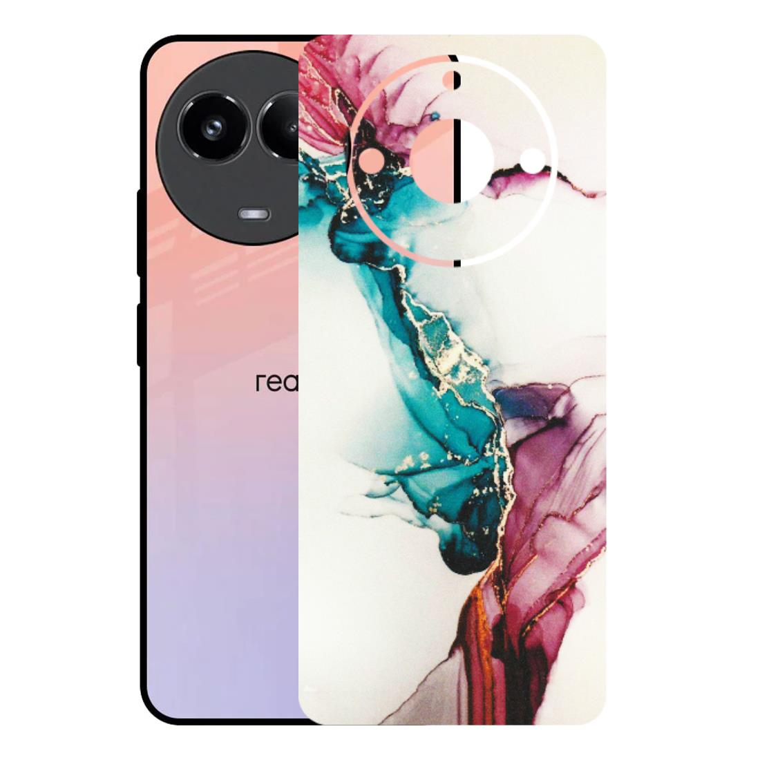 Realme Phone Skins (All Models) - Elegant Marble - Matte Finish (M-81) Realme 11 (5G)