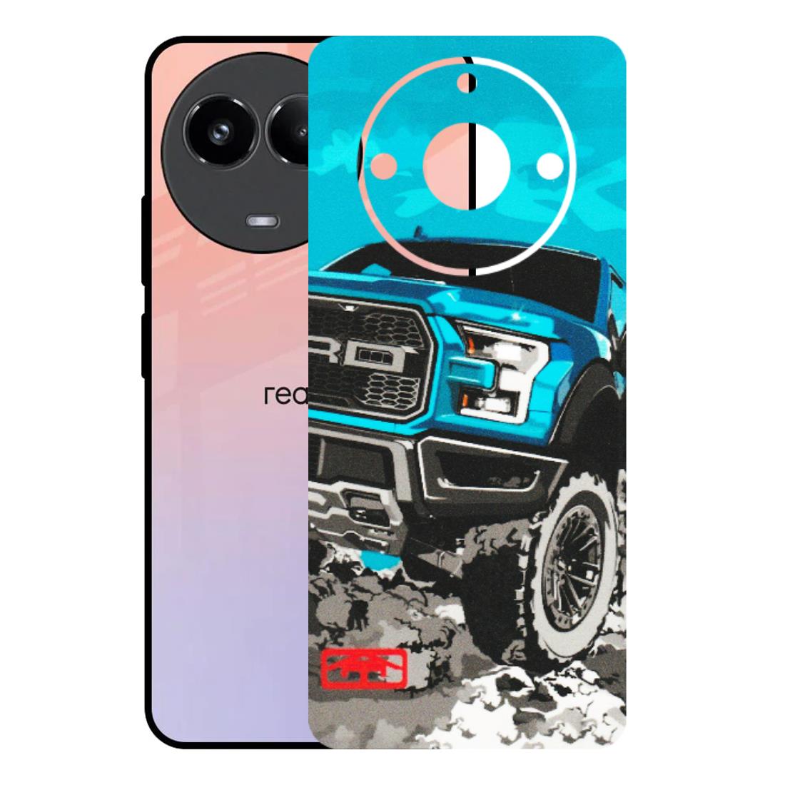 Realme Phone Skins (All Models) - Off Roading Lover - Matte Finish (M-95) Realme 11 (5G)