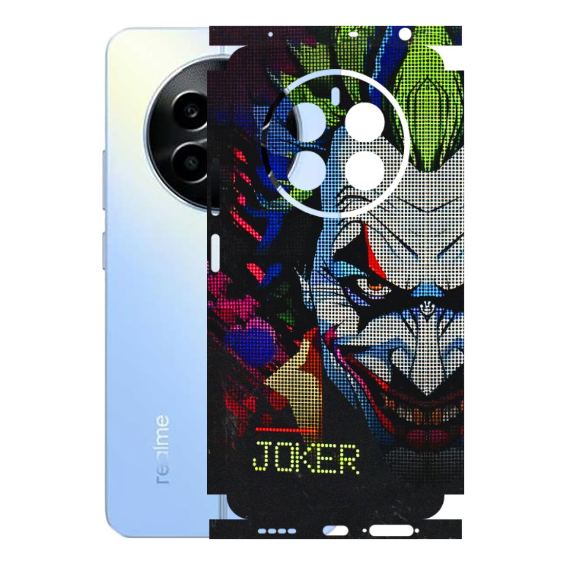 Realme Phone Skins (All Models) - Joker Dot Matrix - 3D Embossed Finish (L-08) Realme 13