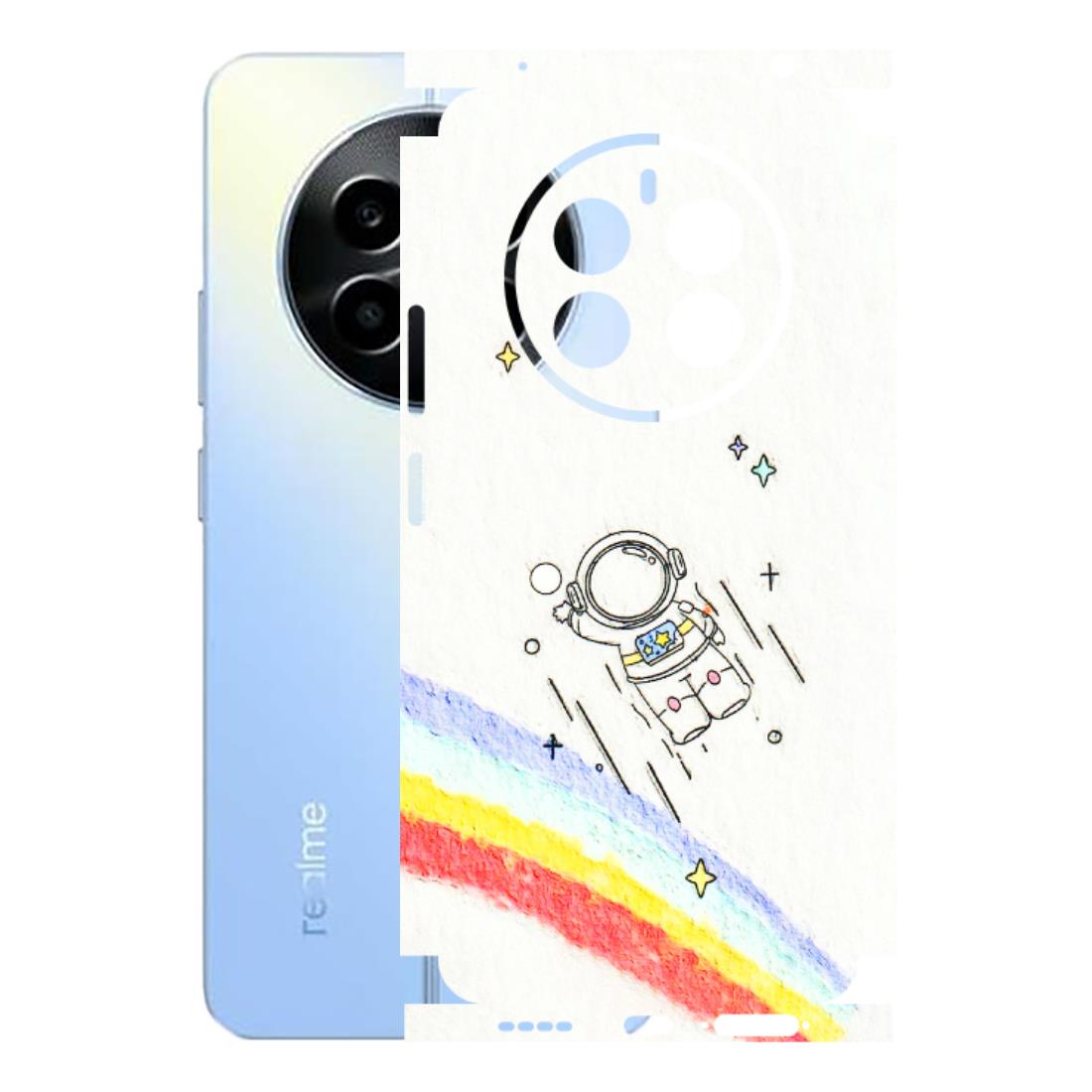 Realme Phone Skins (All Models) - Milkyway Astronaut - 3D Embossed Finish (L-110) Realme 13