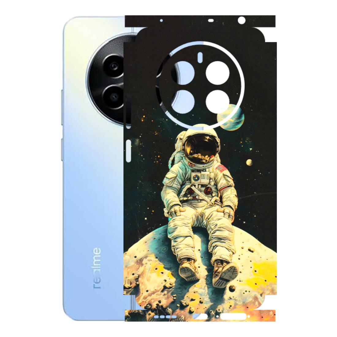 Realme Phone Skins (All Models) - Astronaut in Space - 3D Embossed Finish (L-16) Realme 13