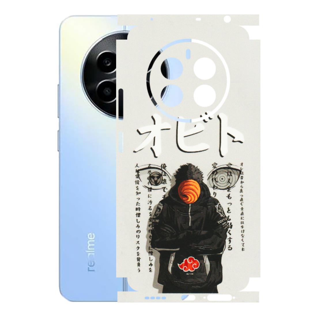 Realme Phone Skins (All Models) - Obito Anime Eye - 3D Embossed Finish (L-19) Realme 13