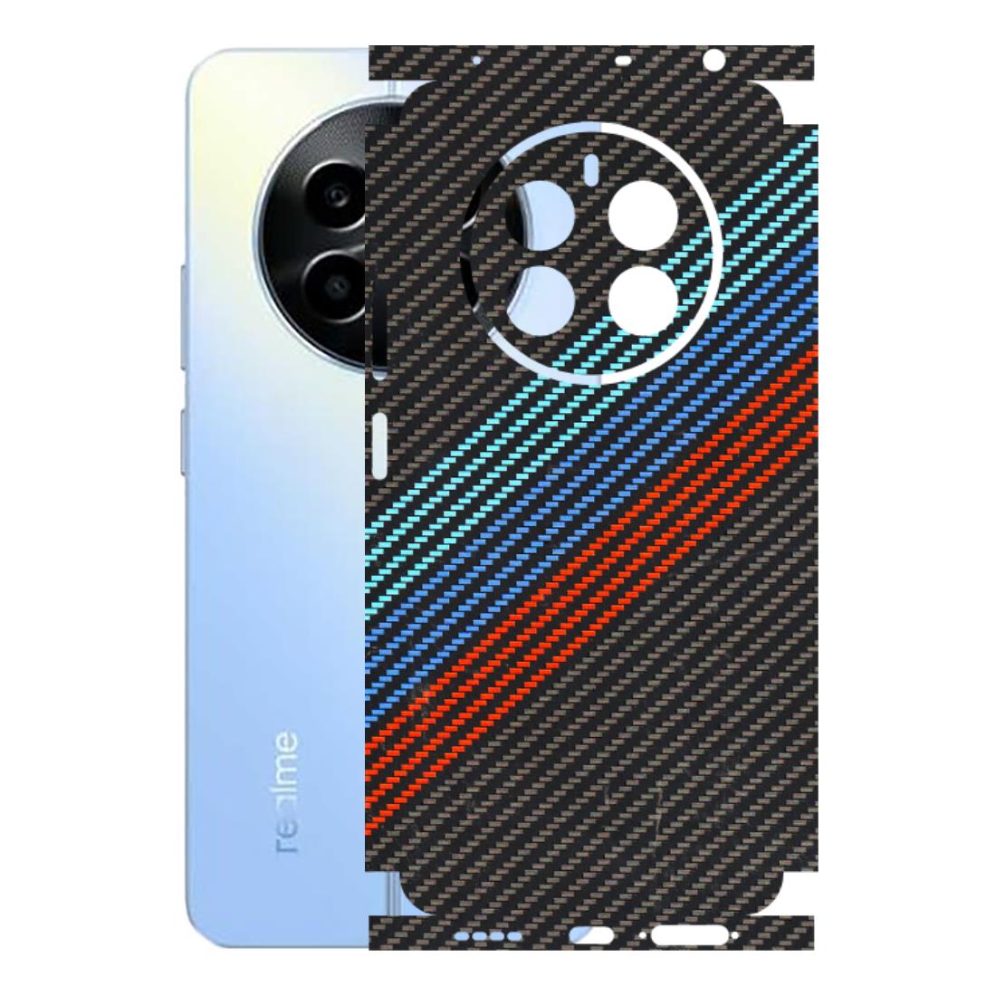 Realme Phone Skins (All Models) - Carbon BM - 3D Embossed Finish (L-302) Realme 13