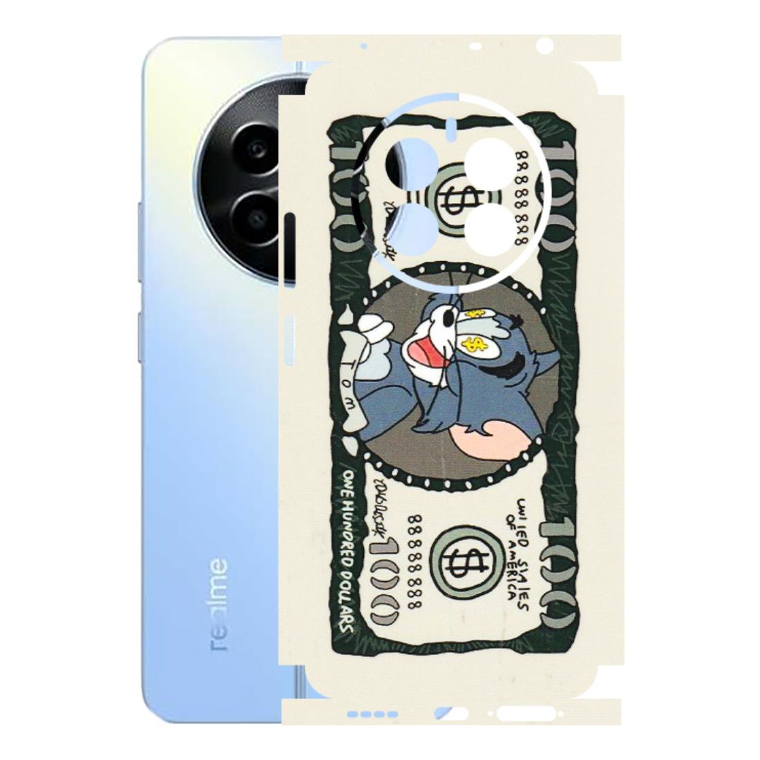 Realme Phone Skins (All Models) - Tom Hundred Dollar - 3D Embossed Finish (L-324) Realme 13