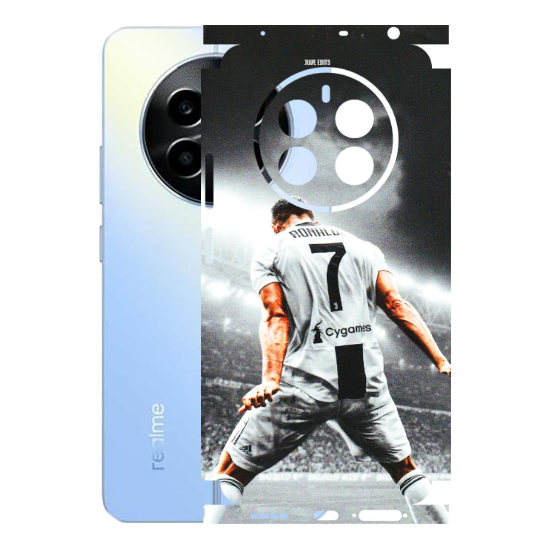 Realme Phone Skins (All Models) - Ronaldo CR7 Crazy - 3D Embossed Finish (L-44) Realme 13