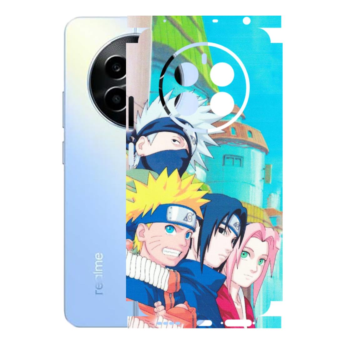 Realme Phone Skins (All Models) - Team Minato And Kakashi - Matte Finish (M-101) Realme 13