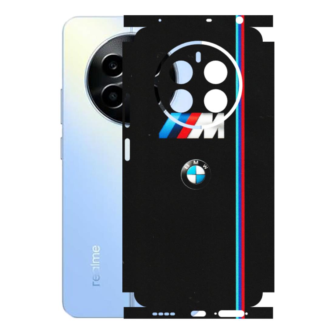 Realme Phone Skins (All Models) - Styling With Black BMW - Matte Finish (M-74) Realme 13