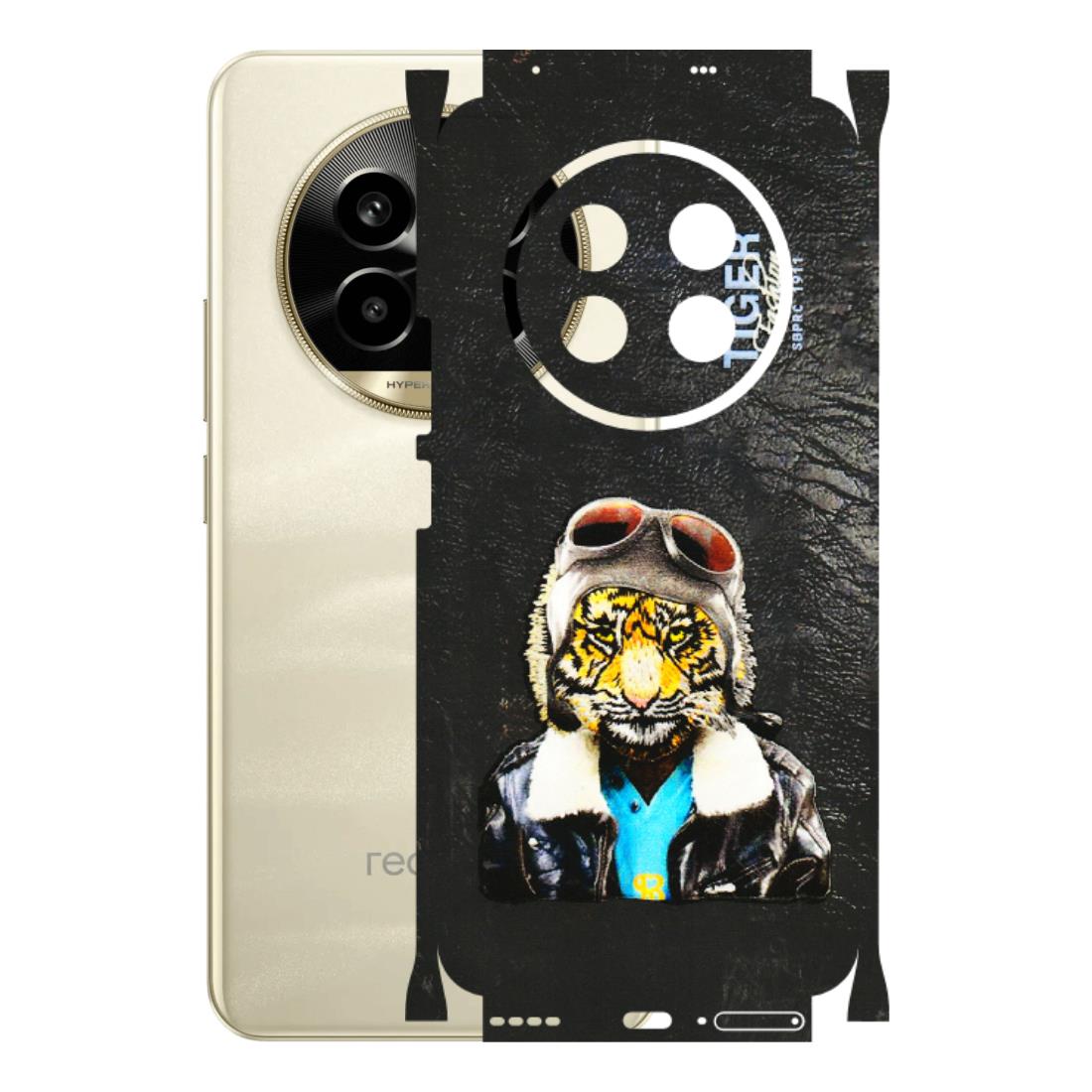 Realme Phone Skins (All Models) - Rider Tiger - 3D Embossed Finish (L-113) Realme 14 Pro Lite