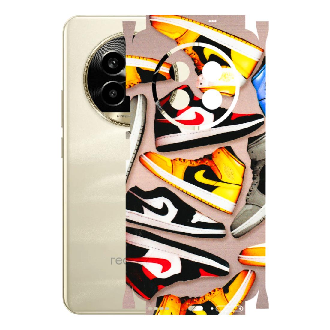 Realme Phone Skins (All Models) - Sneaker Lover - 3D Embossed Finish (L-135) Realme 14 Pro Lite