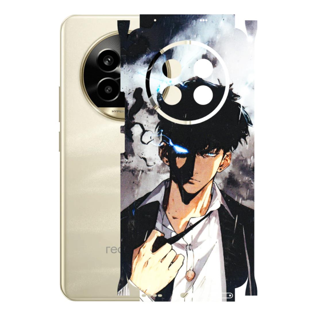 Realme Phone Skins (All Models) - Sung Jinwoo Manhwa Anime - 3D Embossed Finish (L-328) Realme 14 Pro Lite