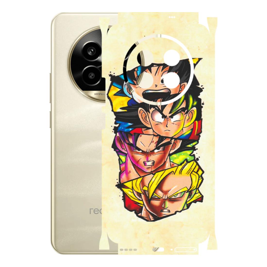 Realme Phone Skins (All Models) - Angry Multi Anime - Matte Finish (M-113) Realme 14 Pro Lite