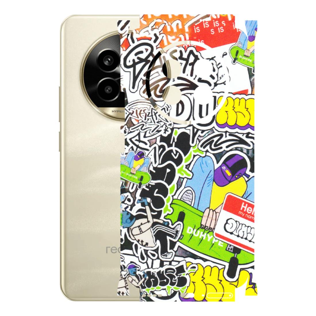 Realme Phone Skins (All Models) - Dope Graffiti - Matte Finish (M-61) Realme 14 Pro Lite
