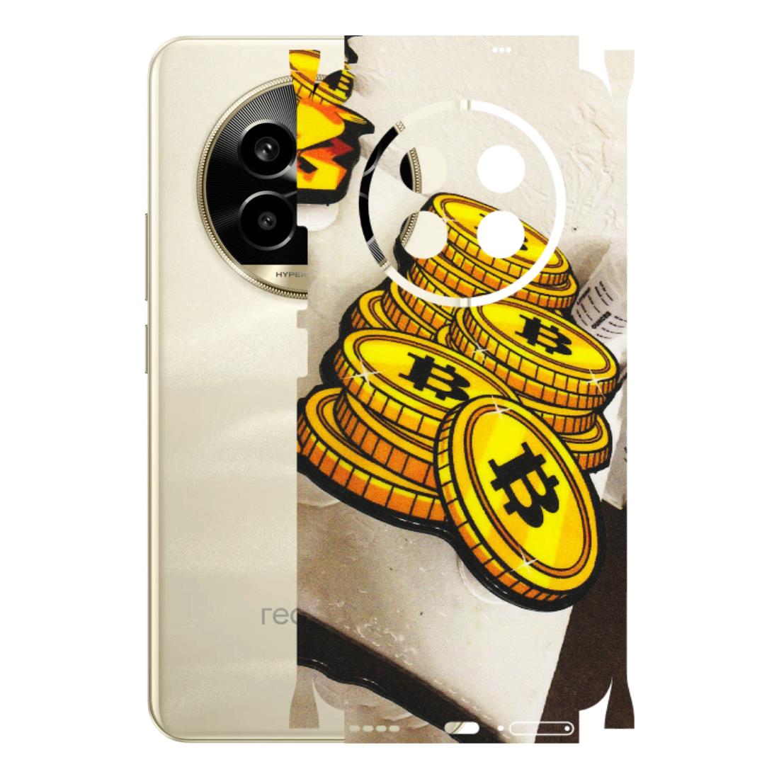Realme Phone Skins (All Models) - Billionaire Bitcoin Collection - Matte Finish (M-92) Realme 14 Pro Lite