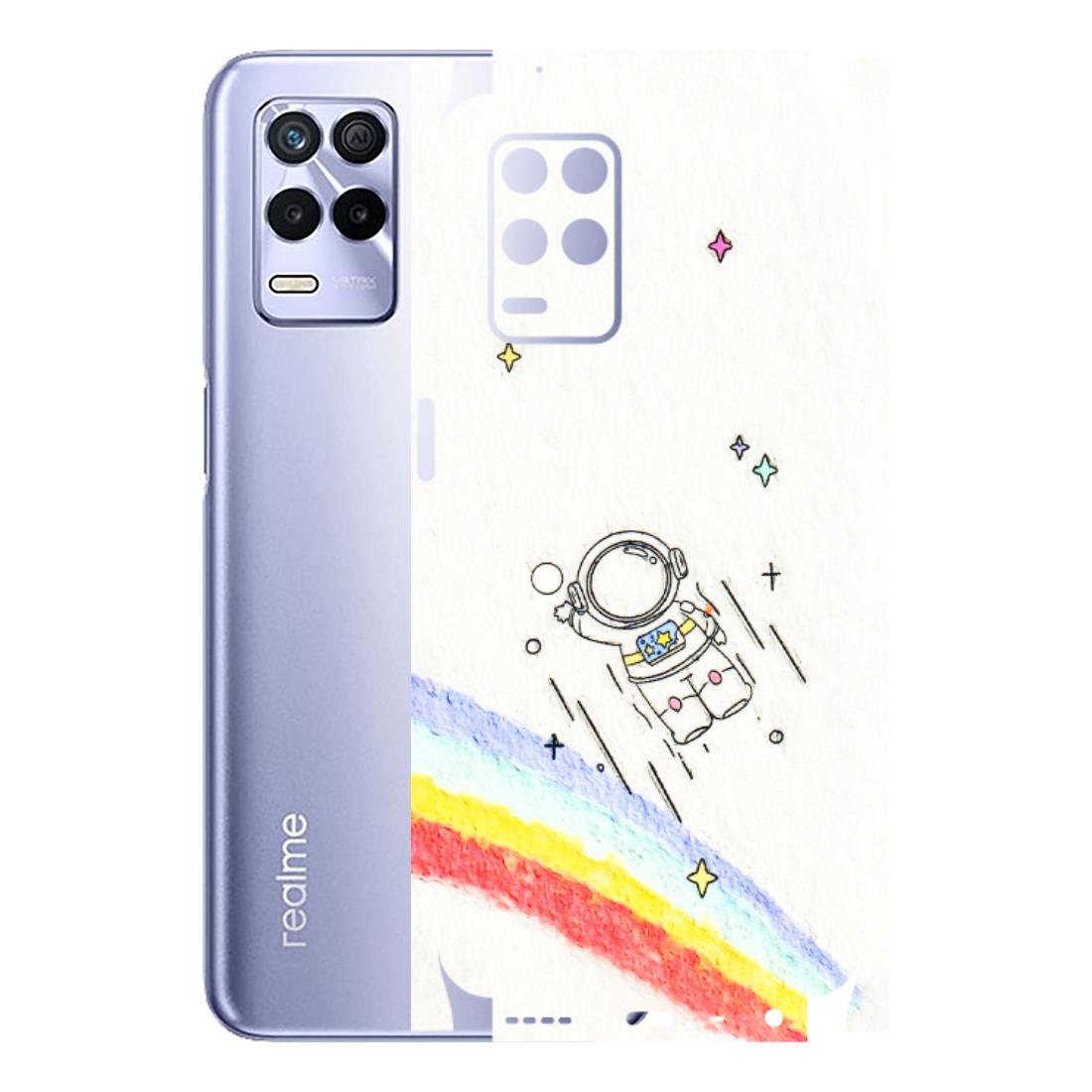 Realme Phone Skins (All Models) - Milkyway Astronaut - 3D Embossed Finish (L-110) Realme 8S (5G)