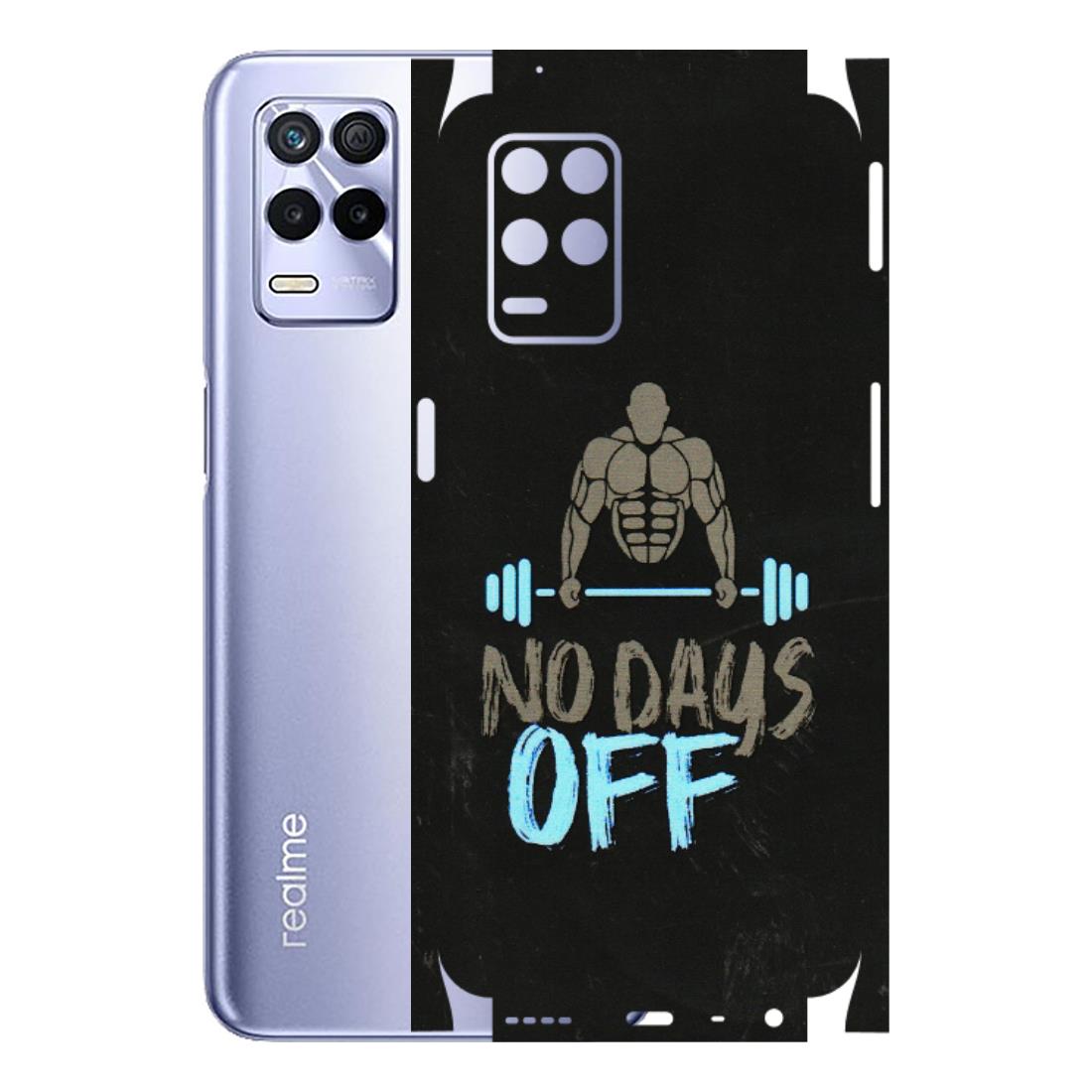 Realme Phone Skins (All Models) - Gym Lover - 3D Embossed Finish (L-127) Realme 8S (5G)