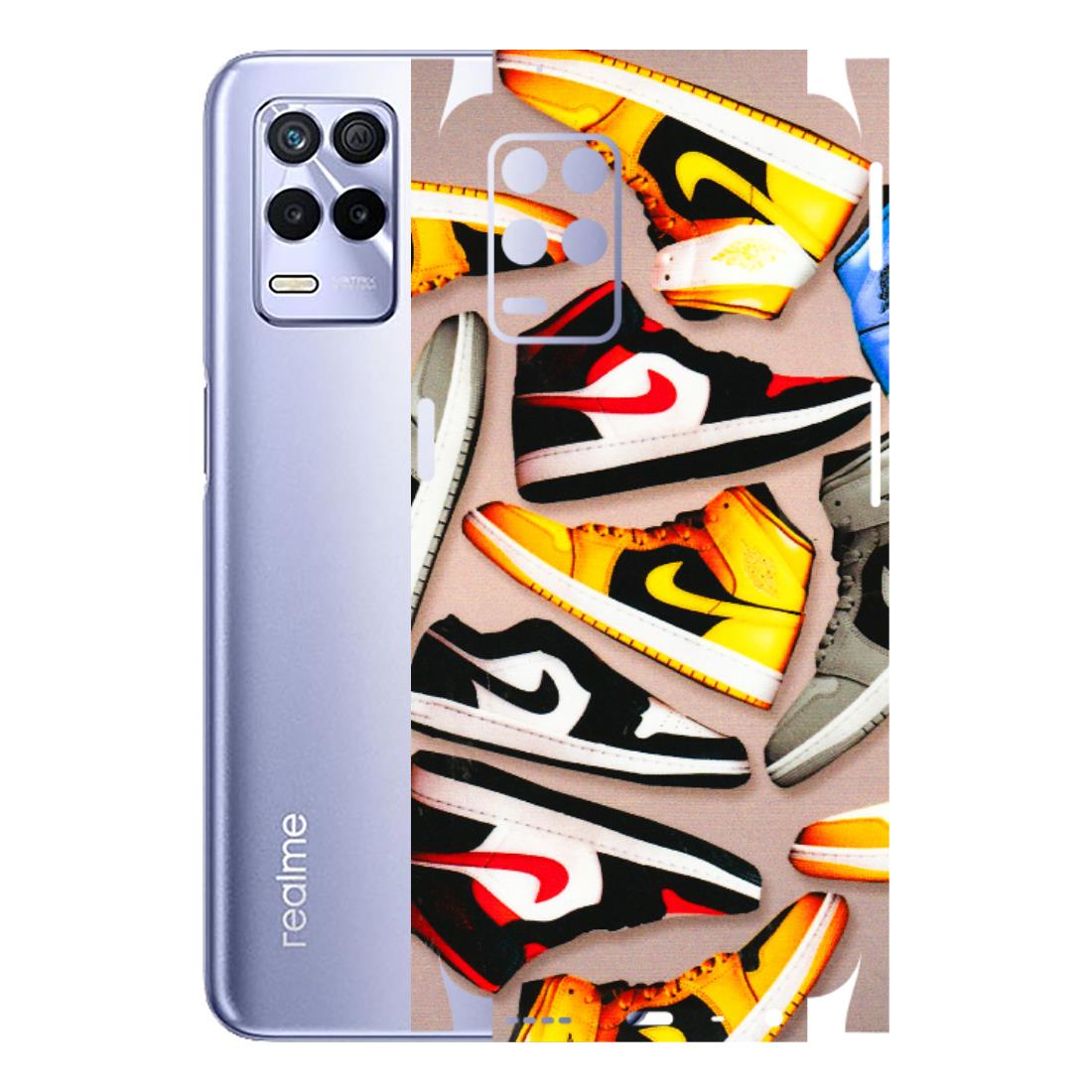 Realme Phone Skins (All Models) - Sneaker Lover - 3D Embossed Finish (L-135) Realme 8S (5G)