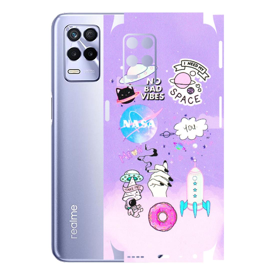 Realme Phone Skins (All Models) - I Need My Nasa Skin - 3D Embossed Finish (L-149) Realme 8S (5G)