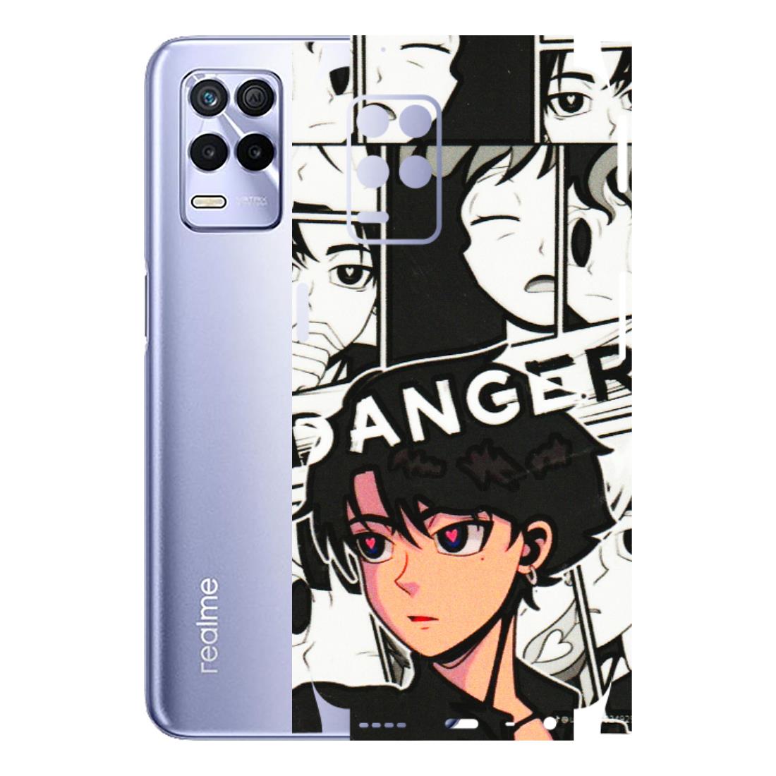 Realme Phone Skins (All Models) - Danger Anime - 3D Embossed Finish (L-155) Realme 8S (5G)