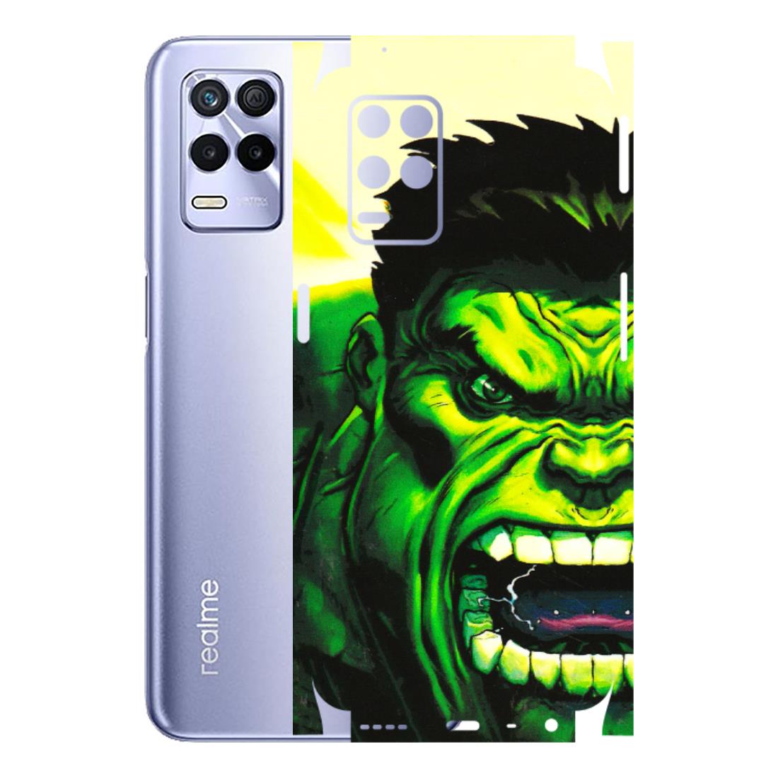 Realme Phone Skins (All Models) - Hulk - 3D Embossed Finish (L-180) Realme 8S (5G)
